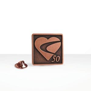 Custom Shape Lapel Pin 1.25"