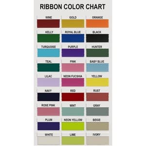 Custom Name Badge Ribbon