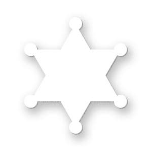 Star Shape Full Colour Button Badge