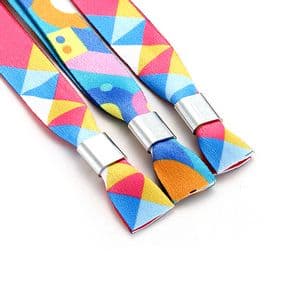 Woven Fabric Event Wristband 5/8"